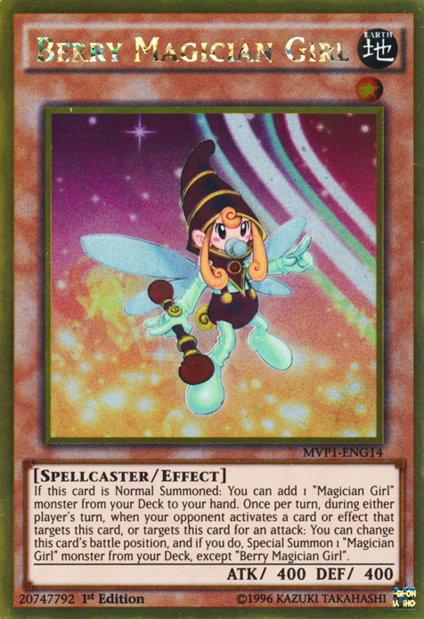 Berry Magician Girl [MVP1-ENG14] Gold Rare | Exor Games Summserside