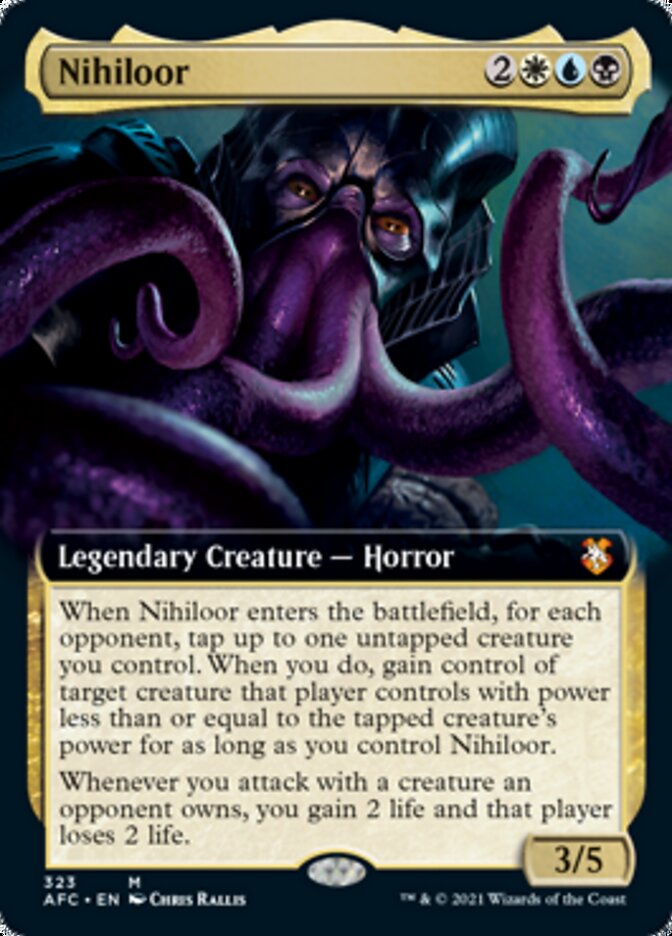 Nihiloor (Extended) [Dungeons & Dragons: Adventures in the Forgotten Realms Commander] | Exor Games Summserside