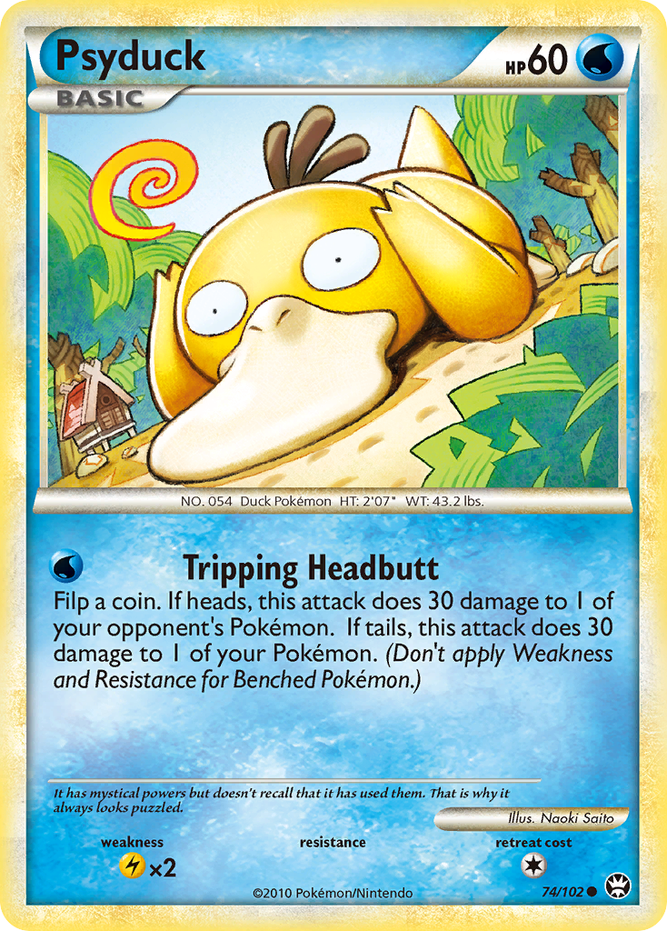 Psyduck (74/102) [HeartGold & SoulSilver: Triumphant] | Exor Games Summserside