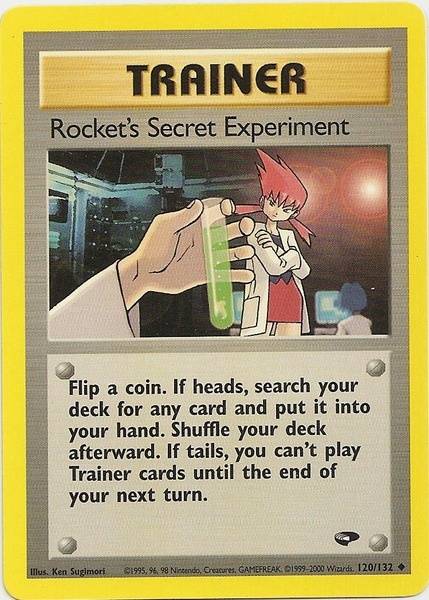 Rocket's Secret Experiment (120/132) [Gym Challenge Unlimited] | Exor Games Summserside