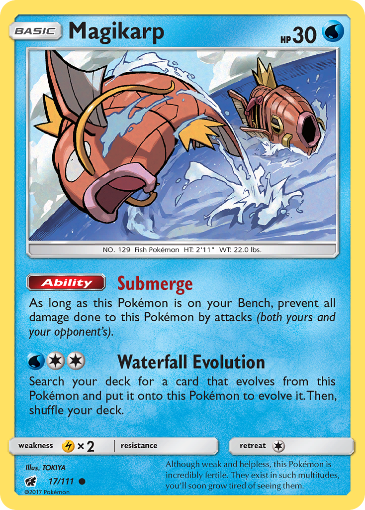 Magikarp (17/111) [Sun & Moon: Crimson Invasion] | Exor Games Summserside