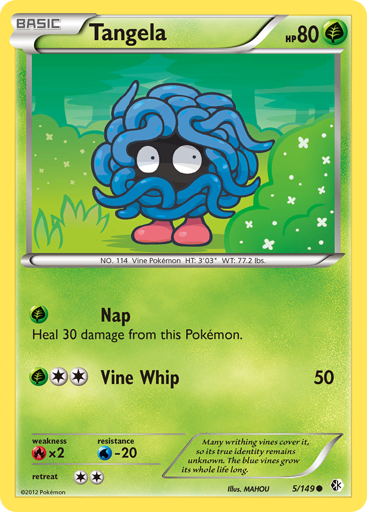 Tangela (5/149) [Black & White: Boundaries Crossed] | Exor Games Summserside