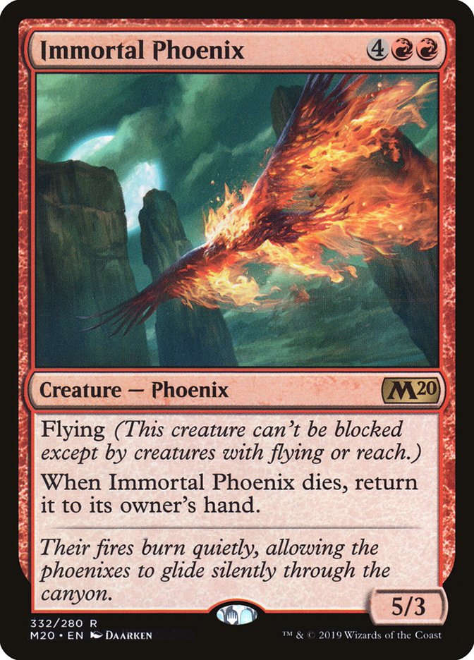 Immortal Phoenix [Core Set 2020] | Exor Games Summserside