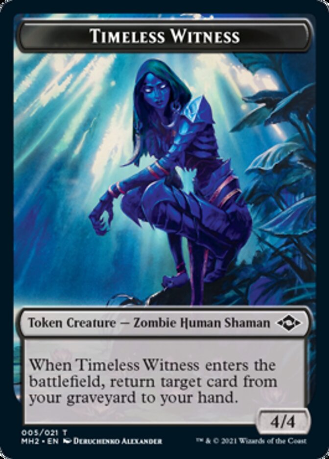 Timeless Witness Token // Treasure Token (#20) [Modern Horizons 2 Tokens] | Exor Games Summserside