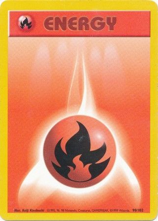 Fire Energy (98/102) [Base Set Unlimited] | Exor Games Summserside