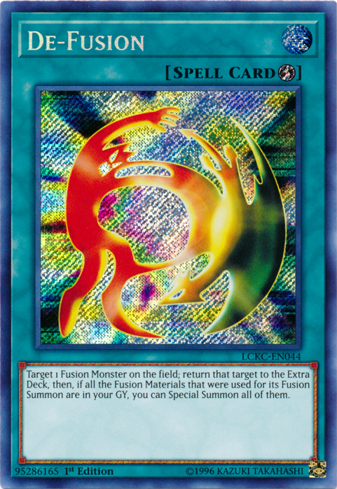 De-Fusion [LCKC-EN044] Secret Rare | Exor Games Summserside