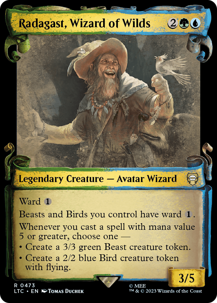 Radagast, Wizard of Wilds [The Lord of the Rings: Tales of Middle-Earth Commander Showcase Scrolls] | Exor Games Summserside