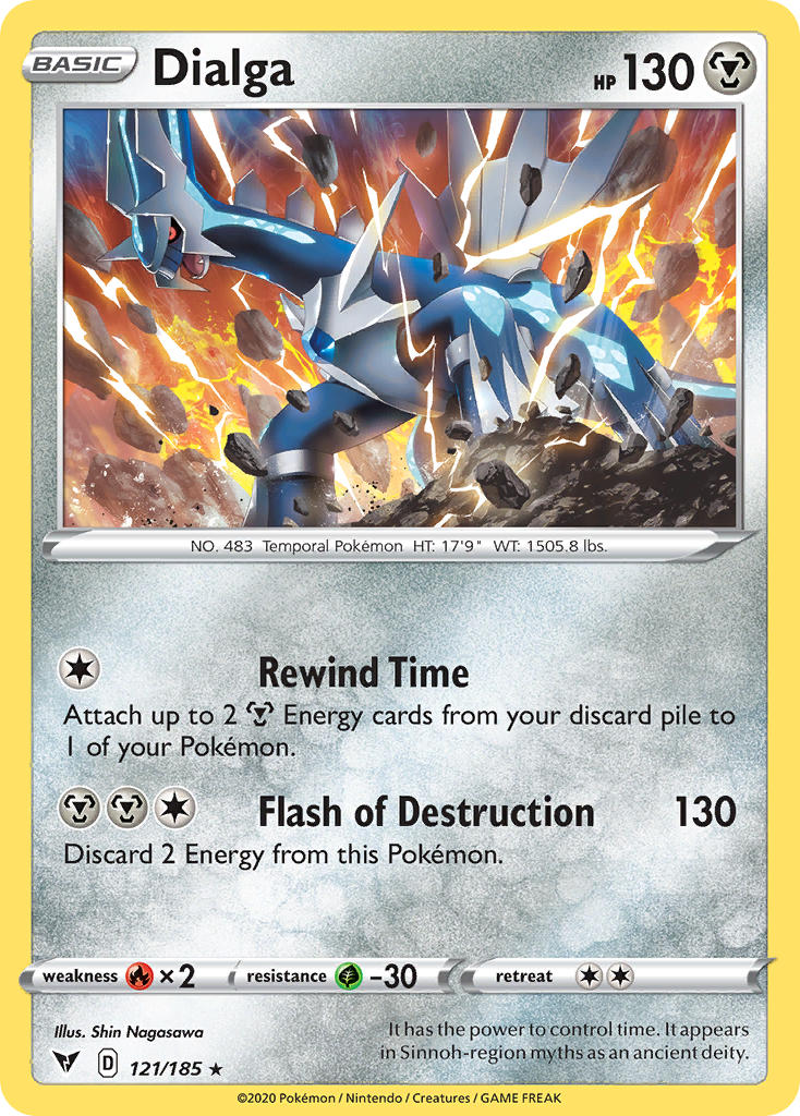 Dialga (121/185) [Sword & Shield: Vivid Voltage] | Exor Games Summserside