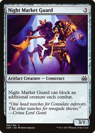 Night Market Guard [Aether Revolt] | Exor Games Summserside