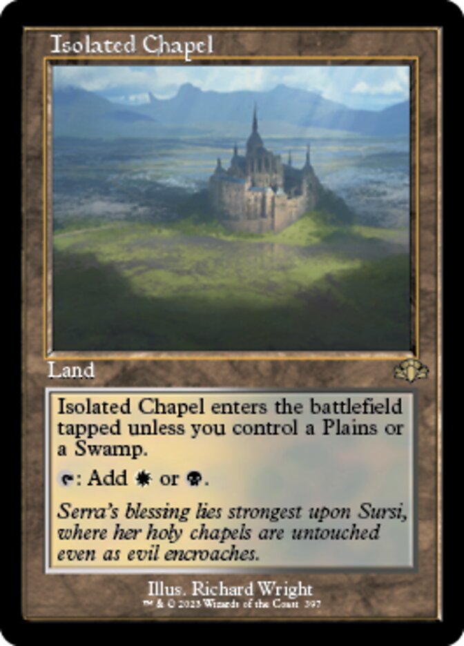 Isolated Chapel (Retro) [Dominaria Remastered] | Exor Games Summserside