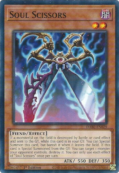 Soul Scissors [DABL-EN029] Common | Exor Games Summserside