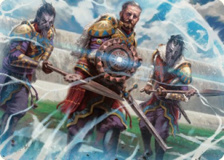 Argivian Phalanx Art Card [Dominaria United Art Series] | Exor Games Summserside