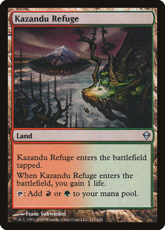 Kazandu Refuge [Zendikar] | Exor Games Summserside