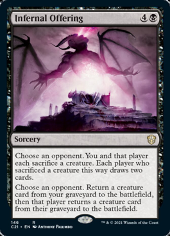 Infernal Offering [Commander 2021] | Exor Games Summserside