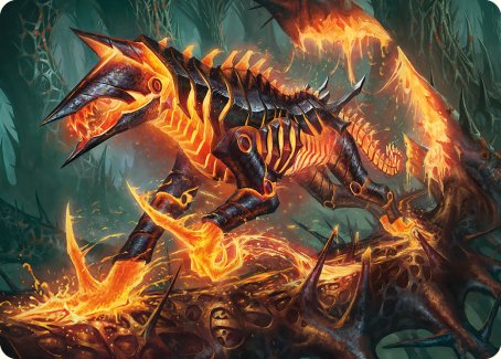 Kuldotha Cackler Art Card [Phyrexia: All Will Be One Art Series] | Exor Games Summserside