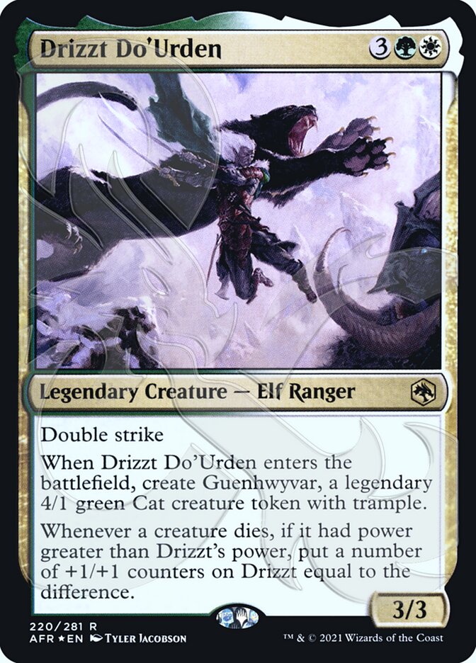 Drizzt Do'Urden (Ampersand Promo) [Dungeons & Dragons: Adventures in the Forgotten Realms Promos] | Exor Games Summserside