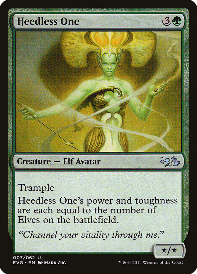 Heedless One (Elves vs. Goblins) [Duel Decks Anthology] | Exor Games Summserside