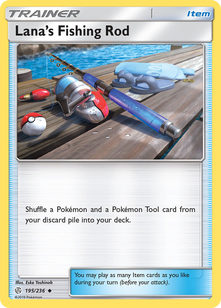 Lana's Fishing Rod (195/236) [Sun & Moon: Cosmic Eclipse] | Exor Games Summserside