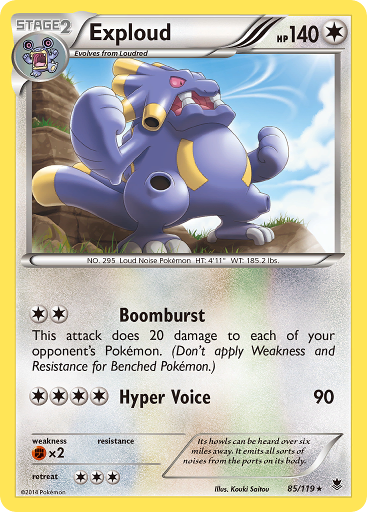 Exploud (85/119) [XY: Phantom Forces] | Exor Games Summserside