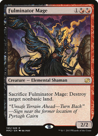 Fulminator Mage [Modern Masters 2015] | Exor Games Summserside