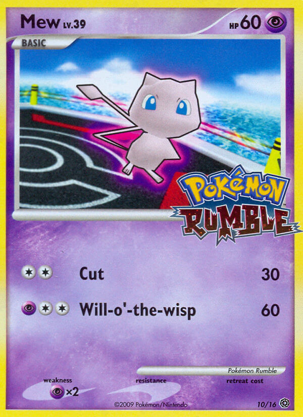 Mew (10/16) [Pokémon Rumble] | Exor Games Summserside