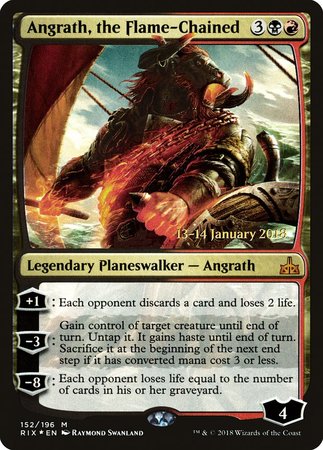 Angrath, the Flame-Chained [Rivals of Ixalan Promos] | Exor Games Summserside