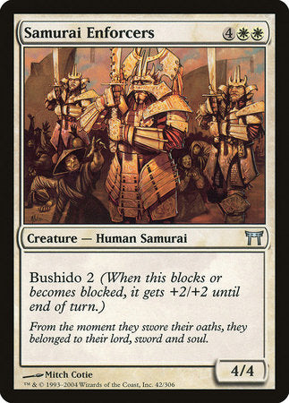 Samurai Enforcers [Champions of Kamigawa] | Exor Games Summserside