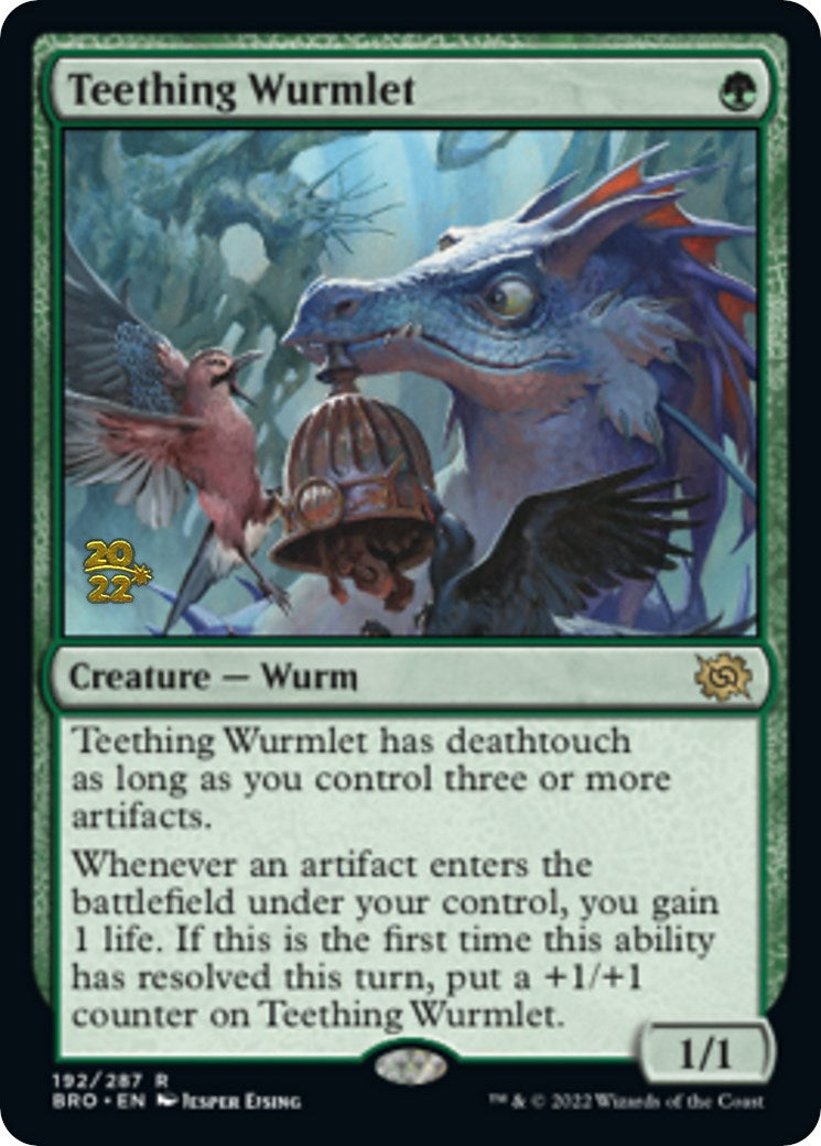 Teething Wurmlet [The Brothers' War: Prerelease Promos] | Exor Games Summserside