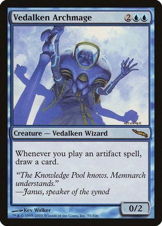 Vedalken Archmage [Mirrodin] | Exor Games Summserside