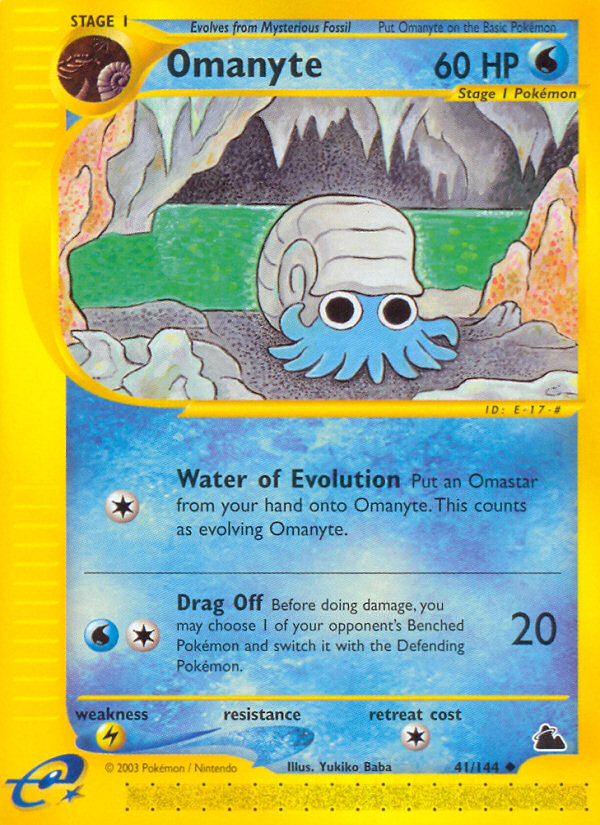 Omanyte (41/144) [Skyridge] | Exor Games Summserside