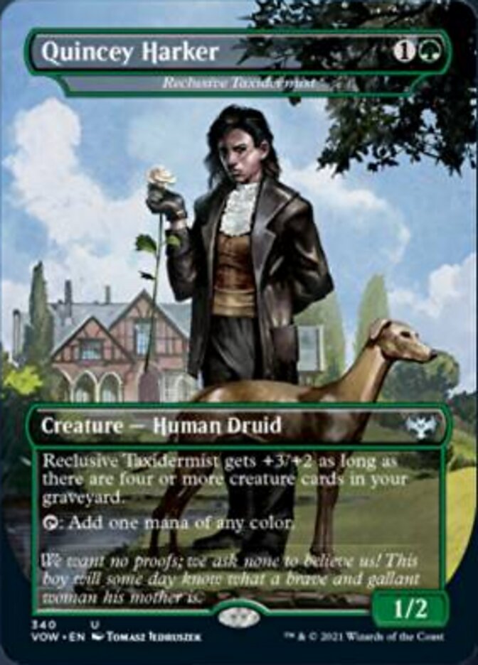 Reclusive Taxidermist - Quincey Harker [Innistrad: Crimson Vow] | Exor Games Summserside