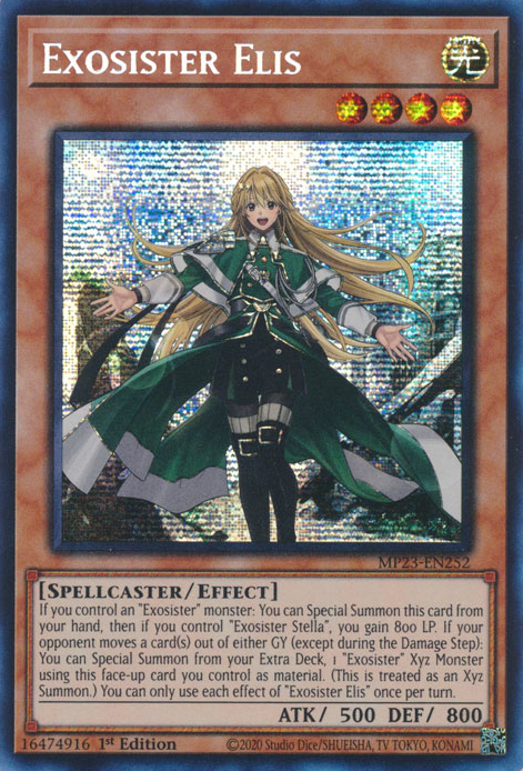 Exosister Elis [MP23-EN252] Prismatic Secret Rare | Exor Games Summserside