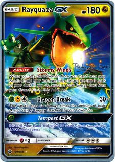Rayquaza GX (109/168) (Dragones y Sombras - Pedro Eugenio Torres) [World Championships 2018] | Exor Games Summserside