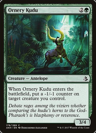 Ornery Kudu [Amonkhet] | Exor Games Summserside