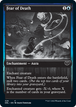 Fear of Death [Innistrad: Double Feature] | Exor Games Summserside