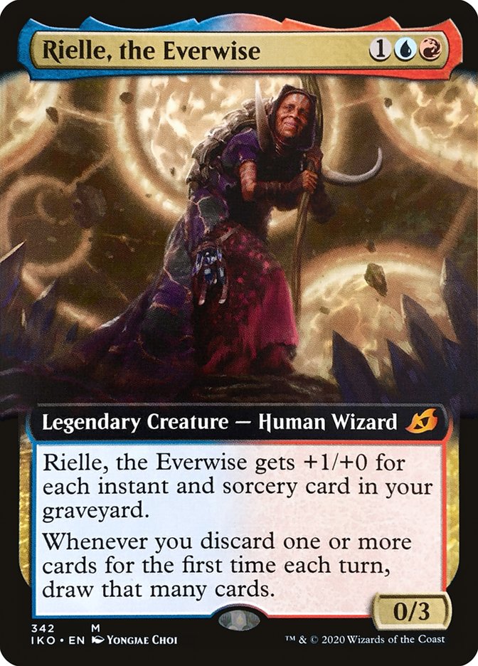 Rielle, the Everwise (Extended Art) [Ikoria: Lair of Behemoths] | Exor Games Summserside