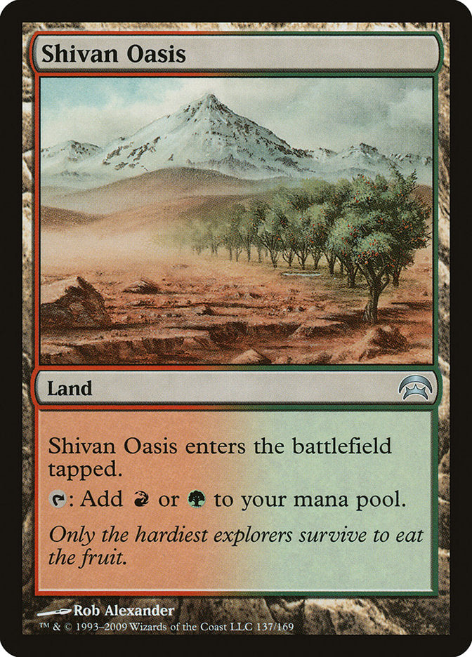 Shivan Oasis [Planechase] | Exor Games Summserside