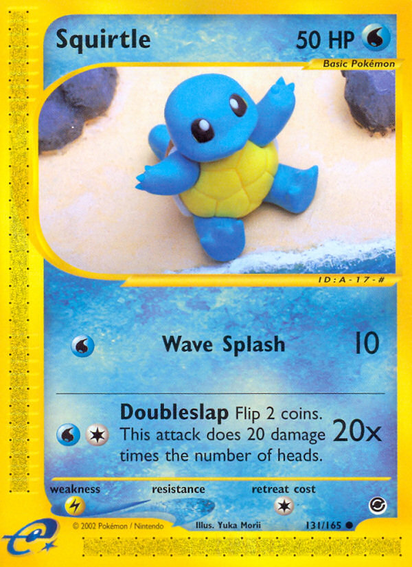 Squirtle (131/165) [Expedition: Base Set] | Exor Games Summserside