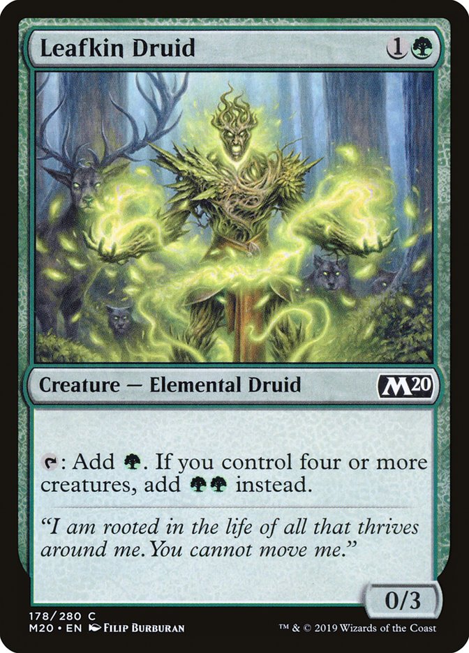 Leafkin Druid [Core Set 2020] | Exor Games Summserside