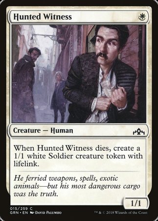 Hunted Witness [Guilds of Ravnica] | Exor Games Summserside