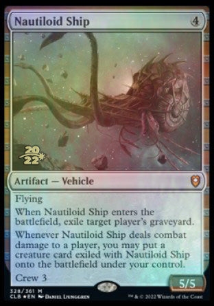 Nautiloid Ship [Commander Legends: Battle for Baldur's Gate Prerelease Promos] | Exor Games Summserside