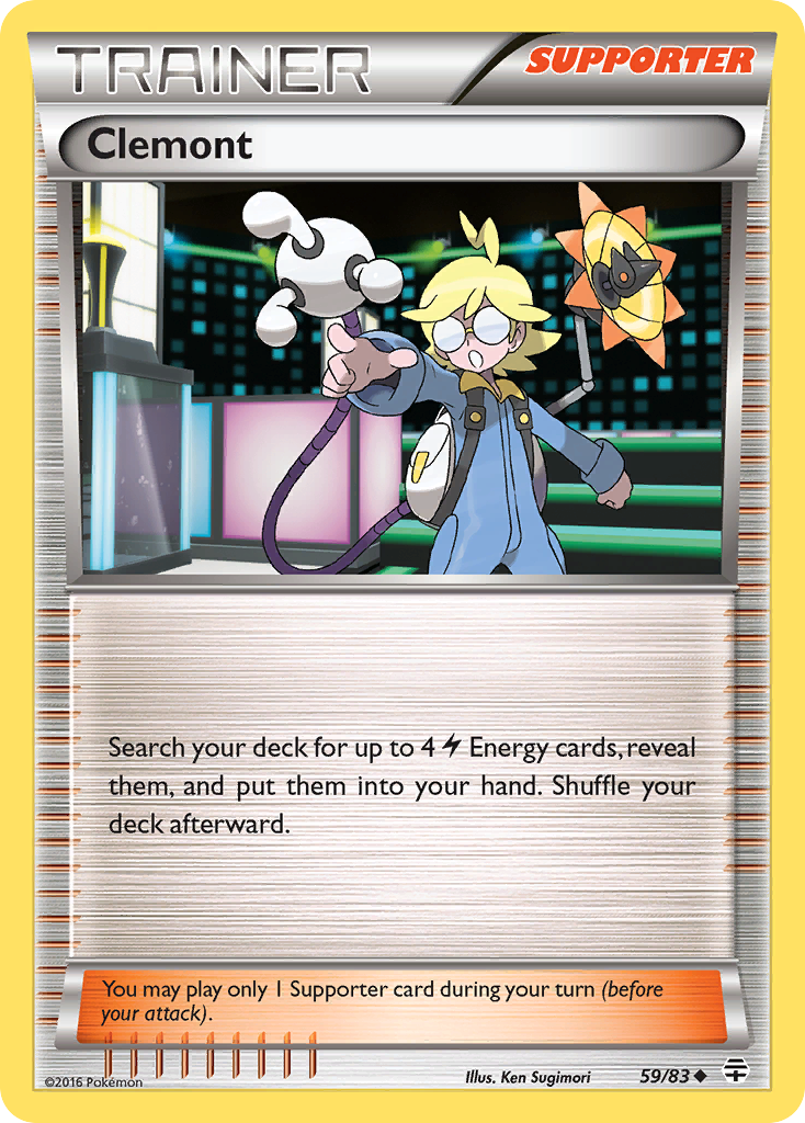 Clemont (59/83) [XY: Generations] | Exor Games Summserside