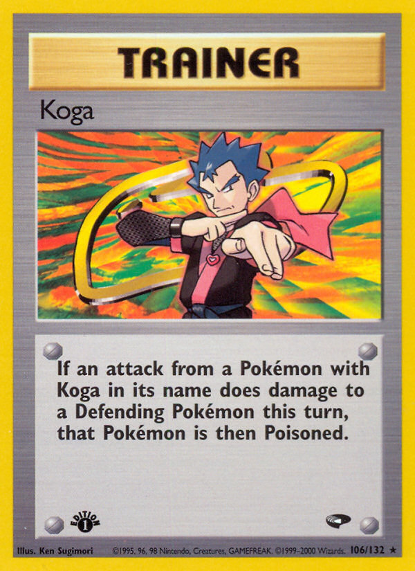 Koga (106/132) [Gym Challenge 1st Edition] | Exor Games Summserside