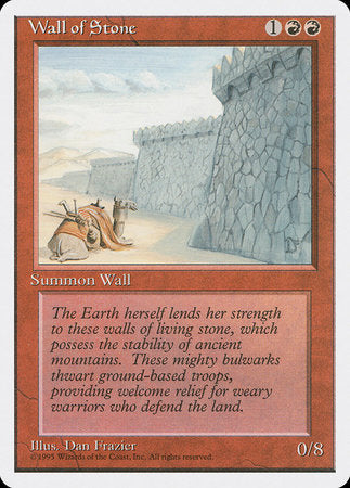 Wall of Stone [Fourth Edition] | Exor Games Summserside