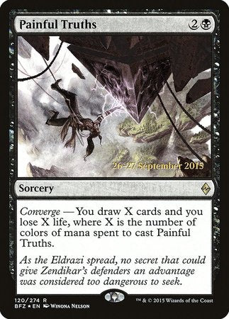 Painful Truths [Battle for Zendikar Promos] | Exor Games Summserside