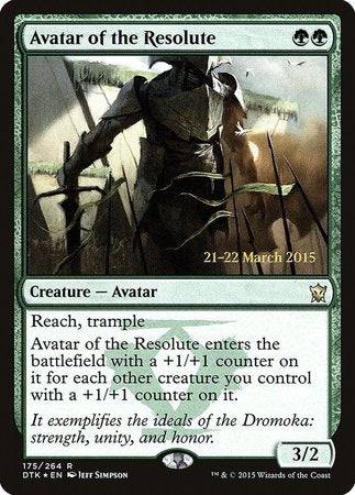 Avatar of the Resolute [Dragons of Tarkir Promos] | Exor Games Summserside