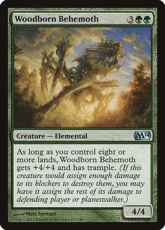 Woodborn Behemoth [Magic 2014] | Exor Games Summserside