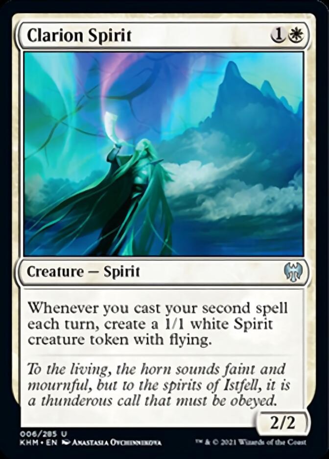 Clarion Spirit [Kaldheim] | Exor Games Summserside