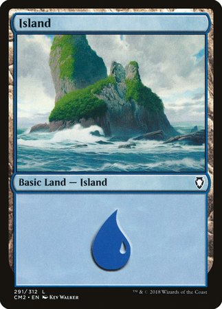 Island (291) [Commander Anthology Volume II] | Exor Games Summserside