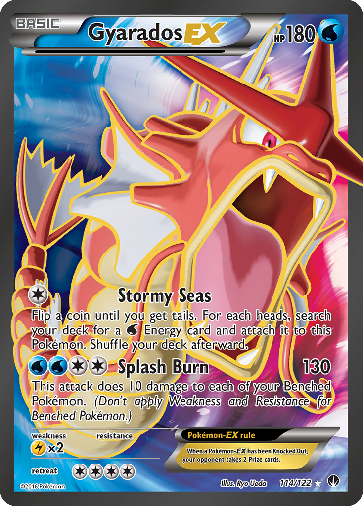 Gyarados EX (114/122) [XY: BREAKpoint] | Exor Games Summserside